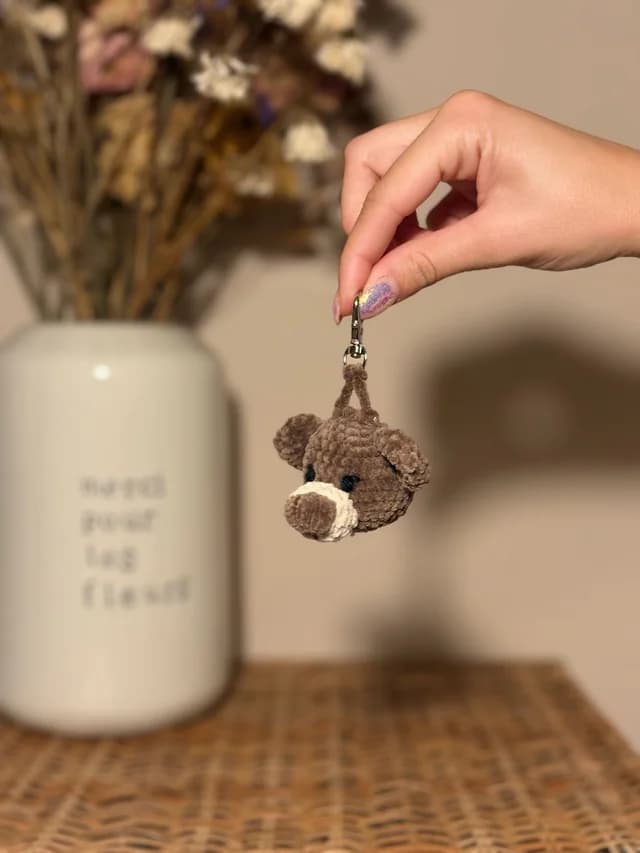 Porte-clé L'ours – Pelochette