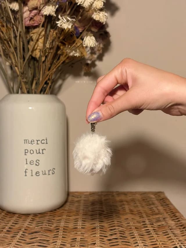 Porte-clé Le pompon – Pelochette