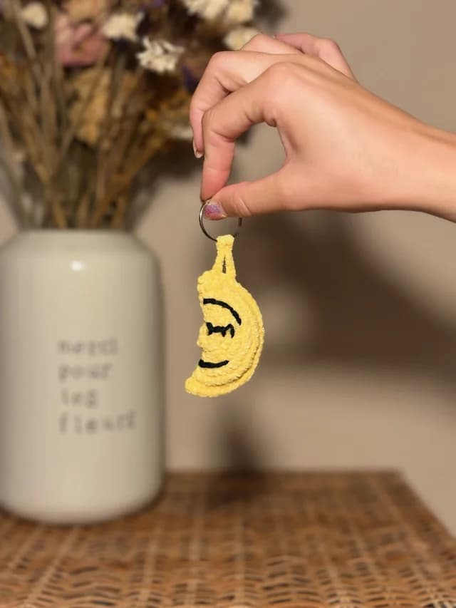 Porte-clé La lune – Pelochette