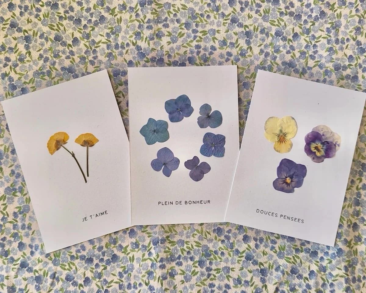Cartes fleuries - Mix & Match