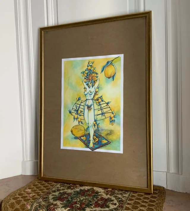 La Citronnée — Format A3 29.7X42cm