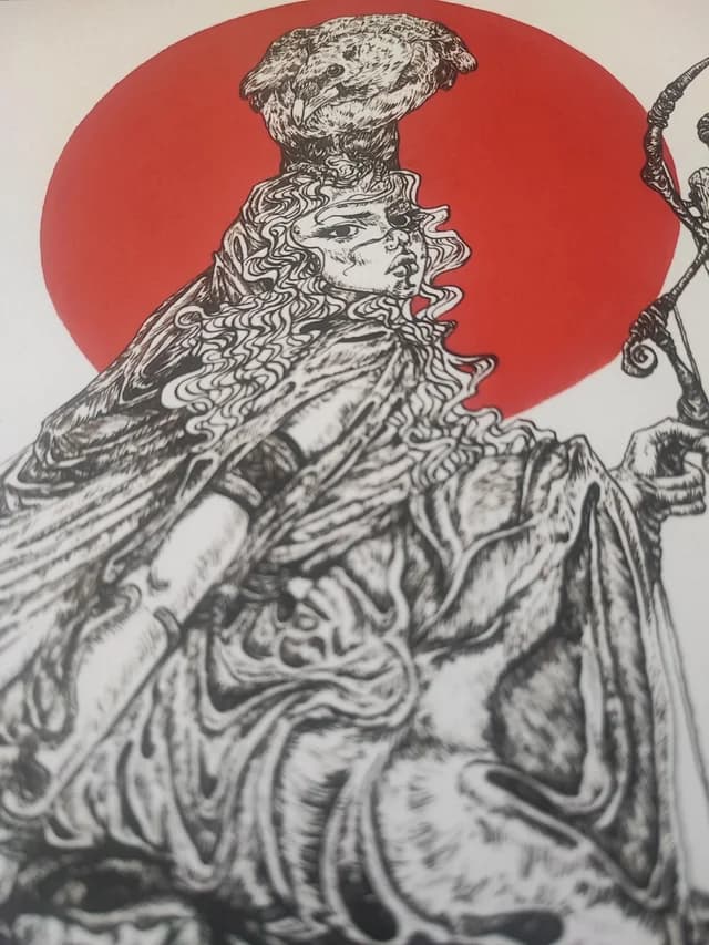 La Lune de Sang 🔴 — Format A4