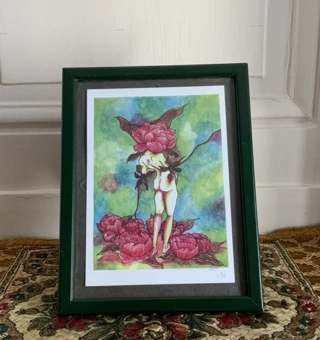 La Pivoine — Format A5 14.8X21cm