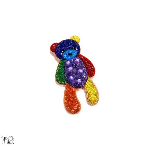 Broche "OURSON DE PRIDE"