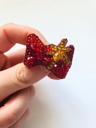 Broche "NOEUD ÉTOILÉ"