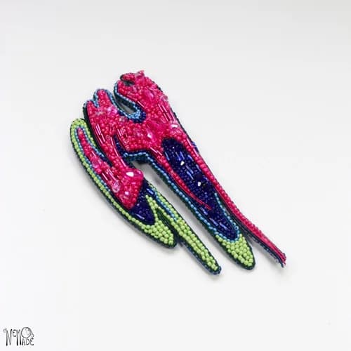 Broche "RCKSTR"
