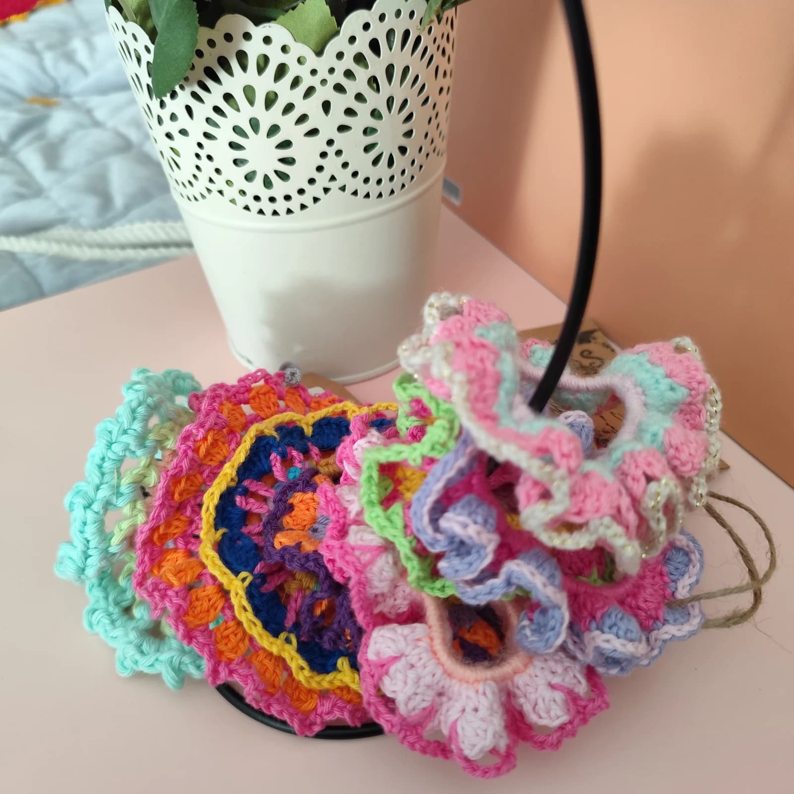 Chouchous fantaisie au crochet