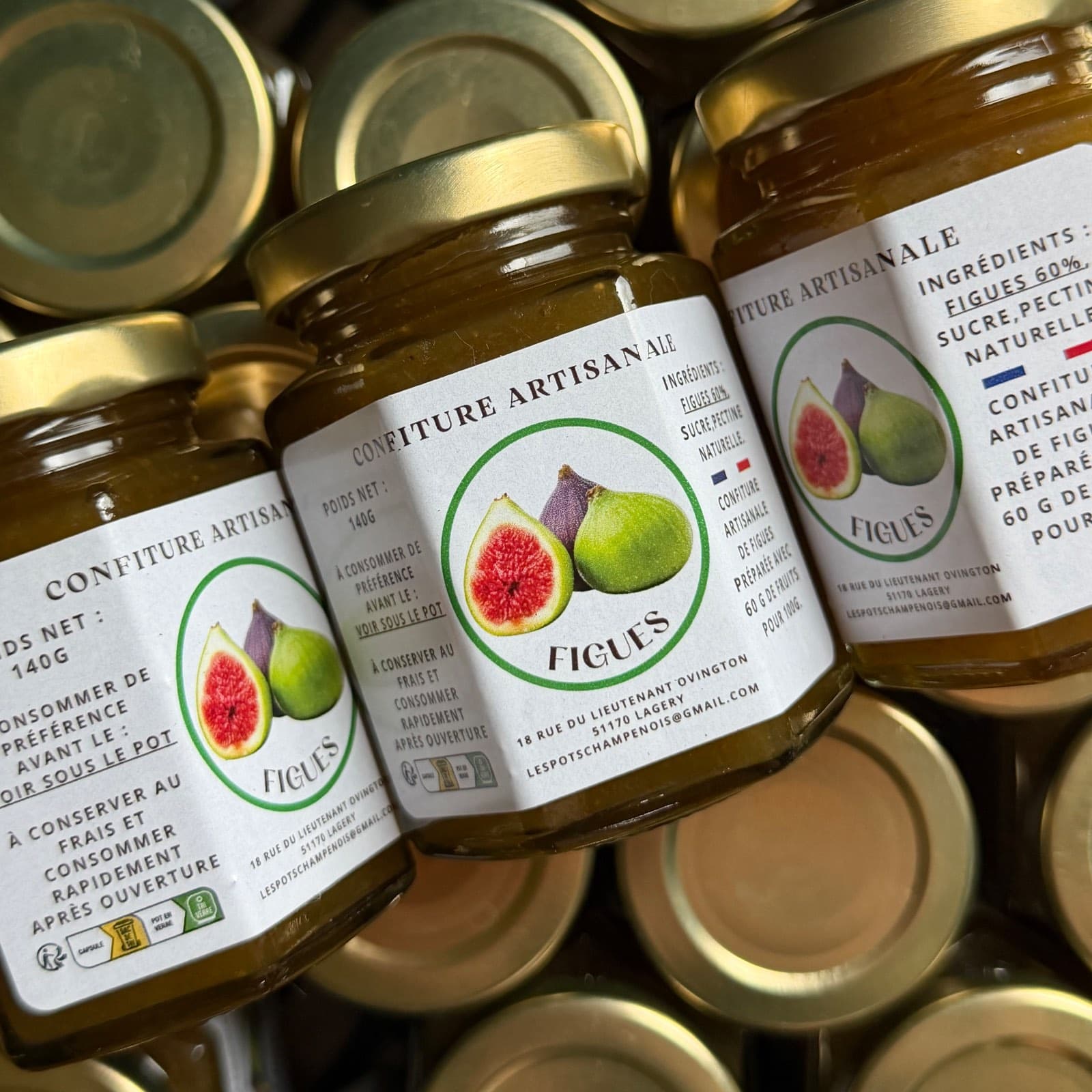 Confiture artisanale de figues