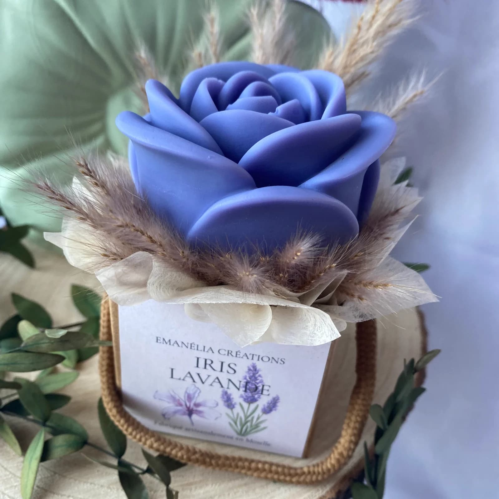 Bouquet Elia - Iris & Lavande