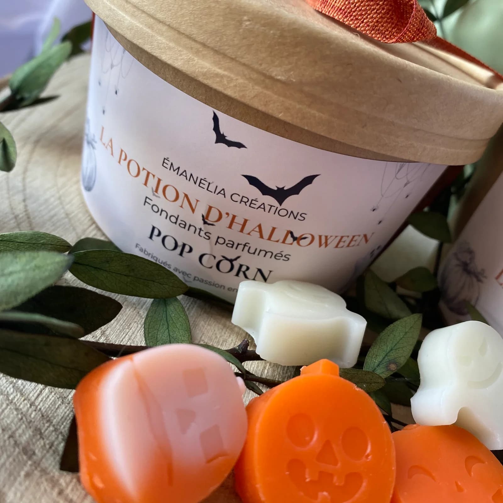 Fondants parfumés - La potion d’Halloween