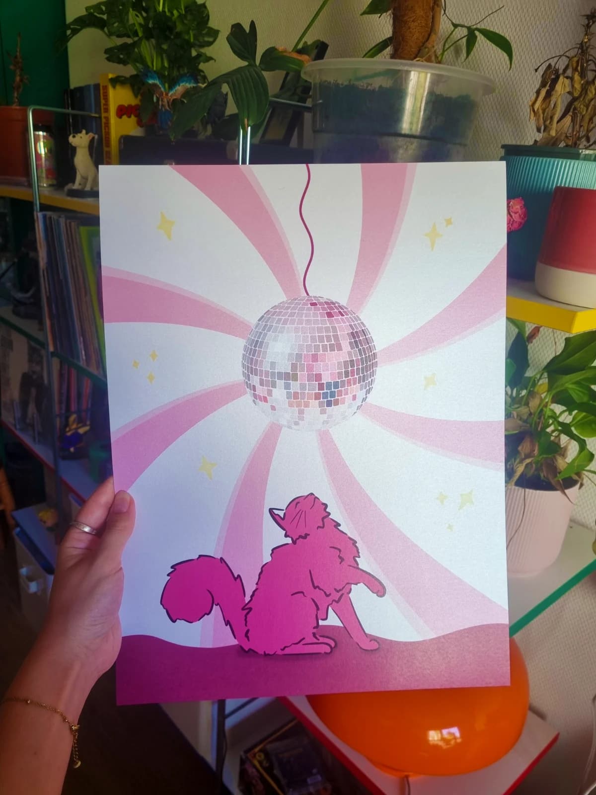 Affiche Chat x Disco