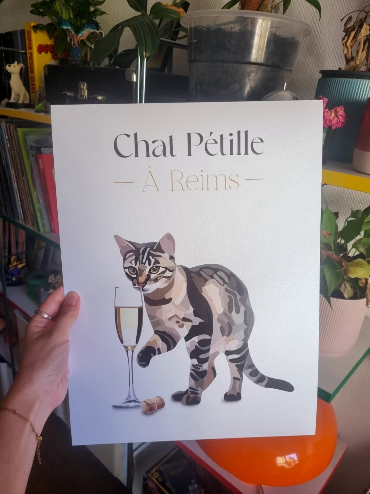 Affiche Chat x Reims