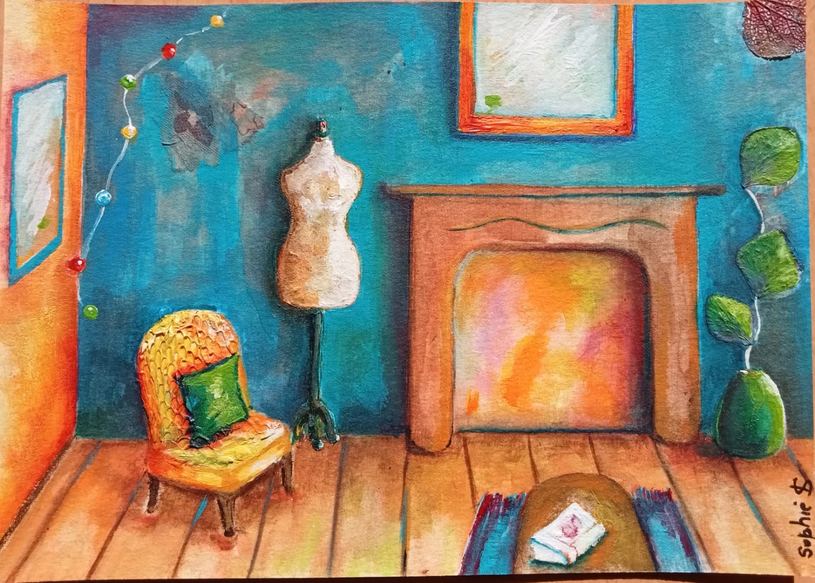 Le salon bleu