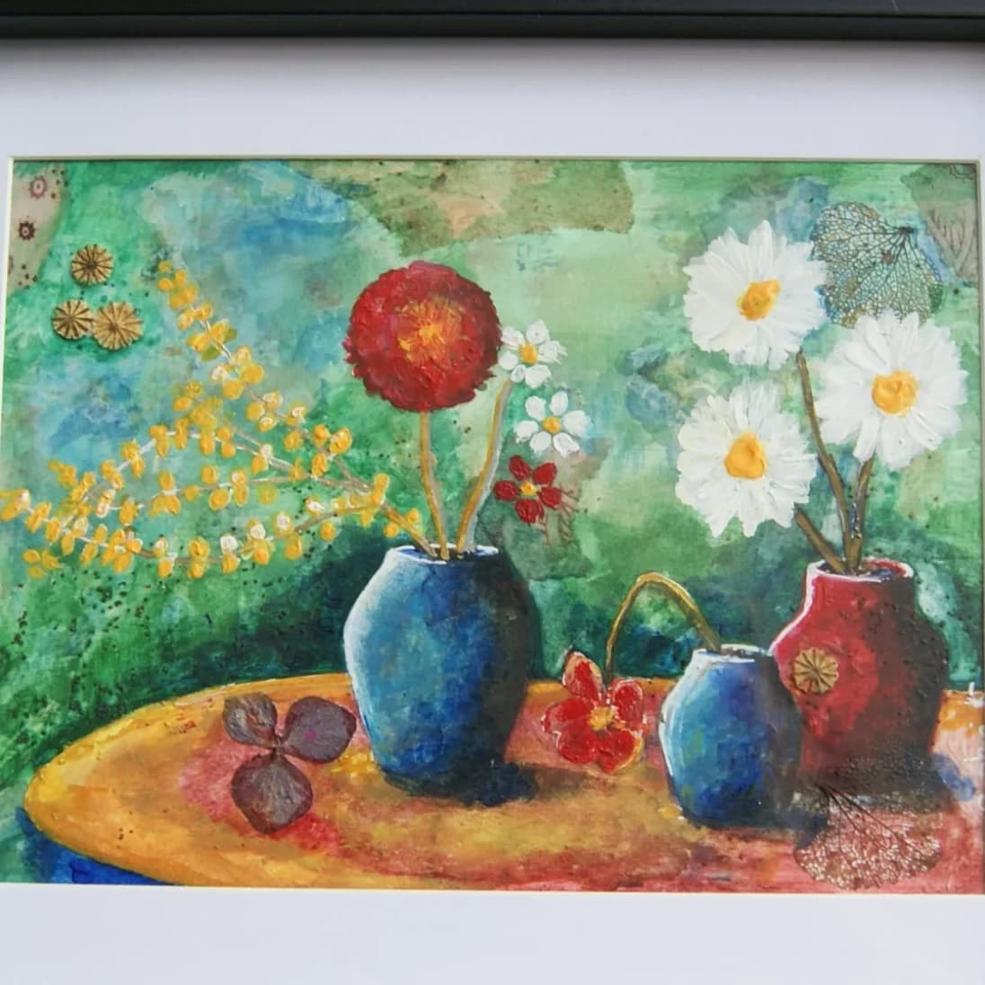 Tableau encadré Les Bouquets