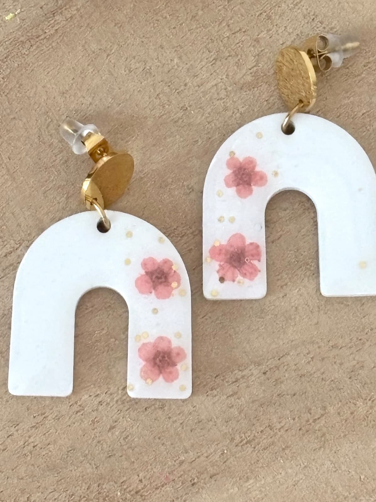 Boucles d’oreilles arc en ciel Bucolique