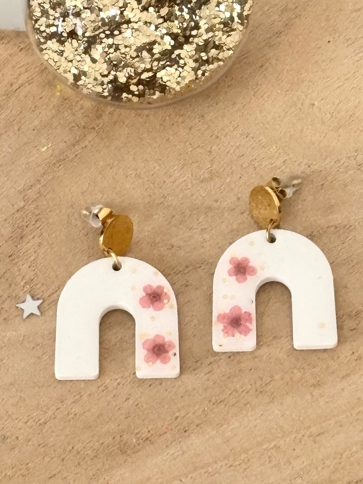 Boucles d’oreilles arc en ciel Bucolique