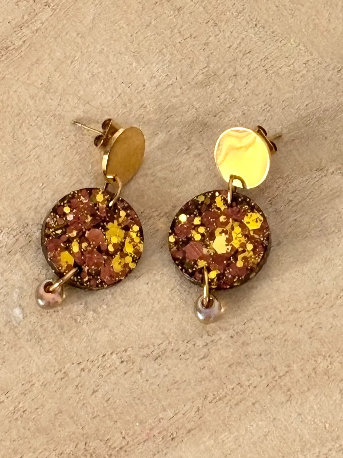 Boucles d’oreilles Comète 💫