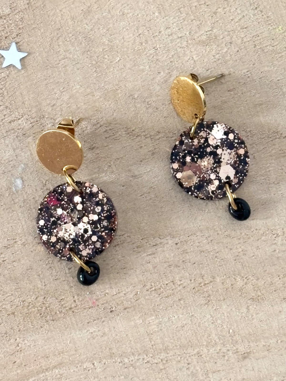 Boucles d’oreilles Comète 💫