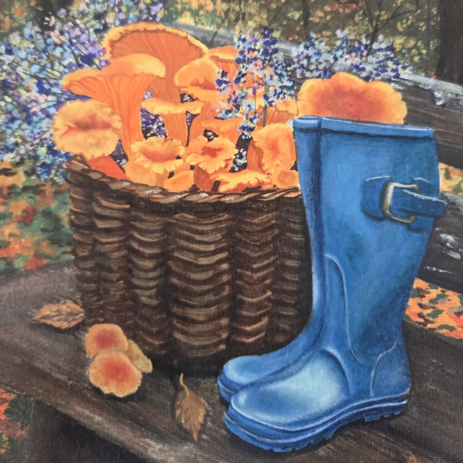 Illustration Balade en forêt