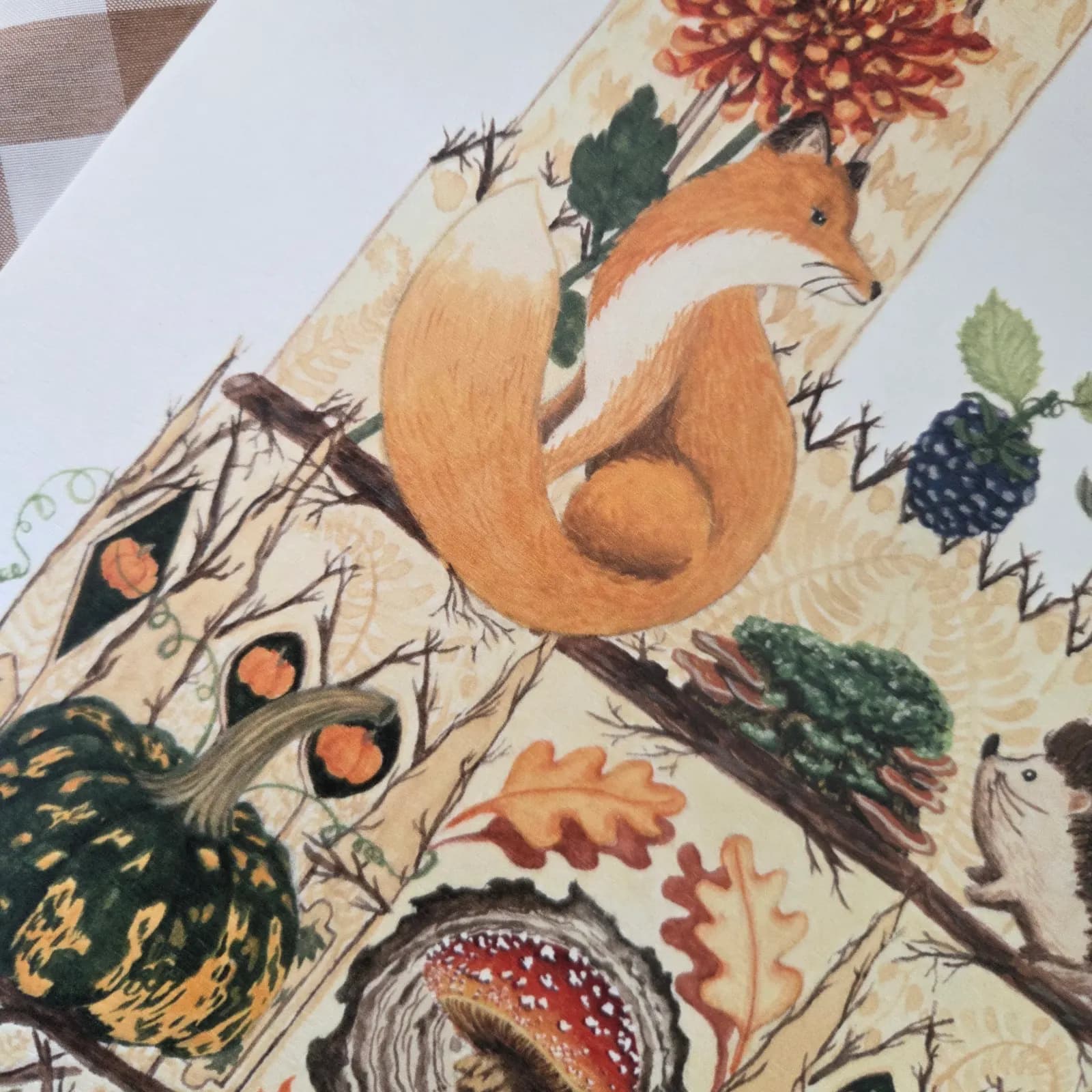 Illustration d’automne Notre-Dame de Reims