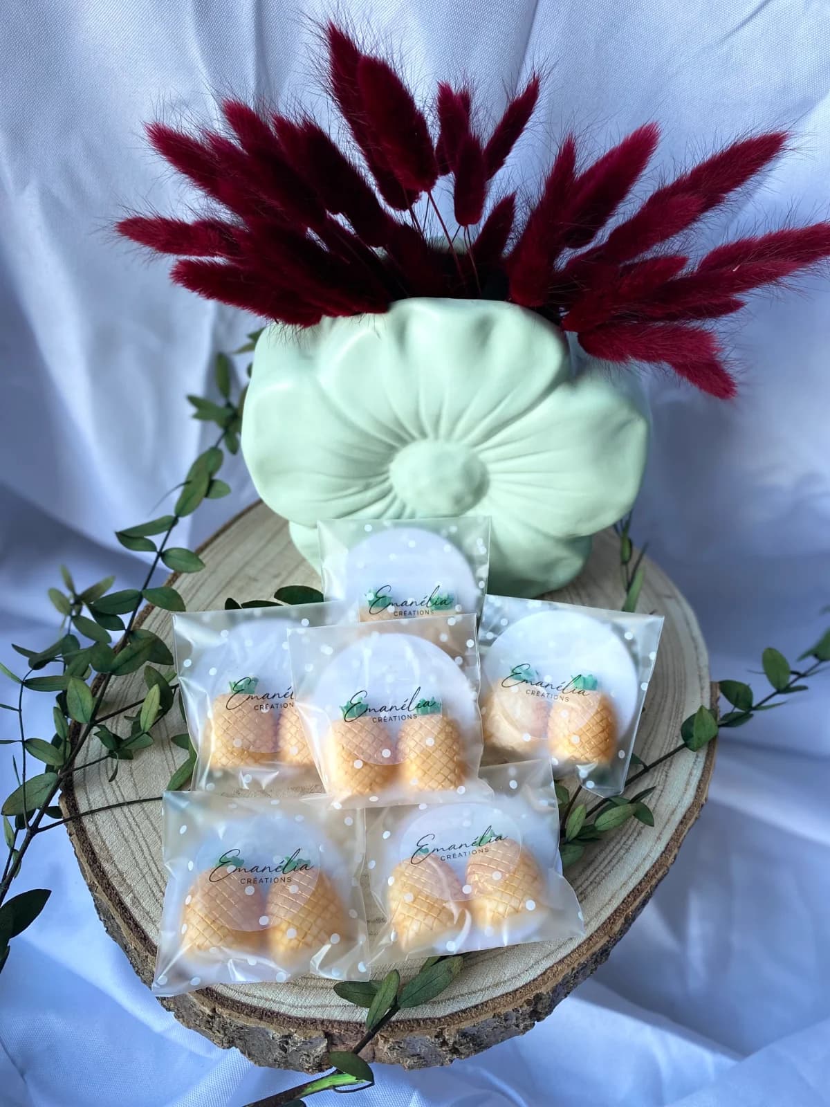 Lot de 2 fondants - ANANAS