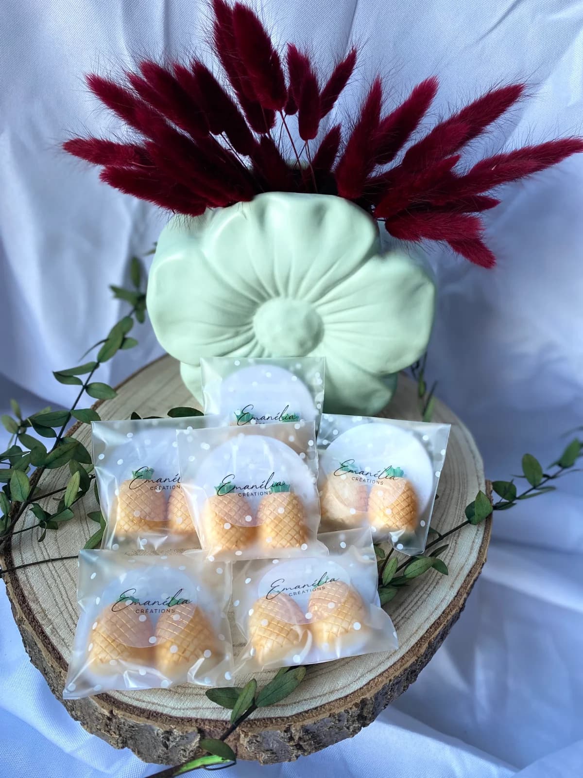 Lot de 2 fondants - ANANAS