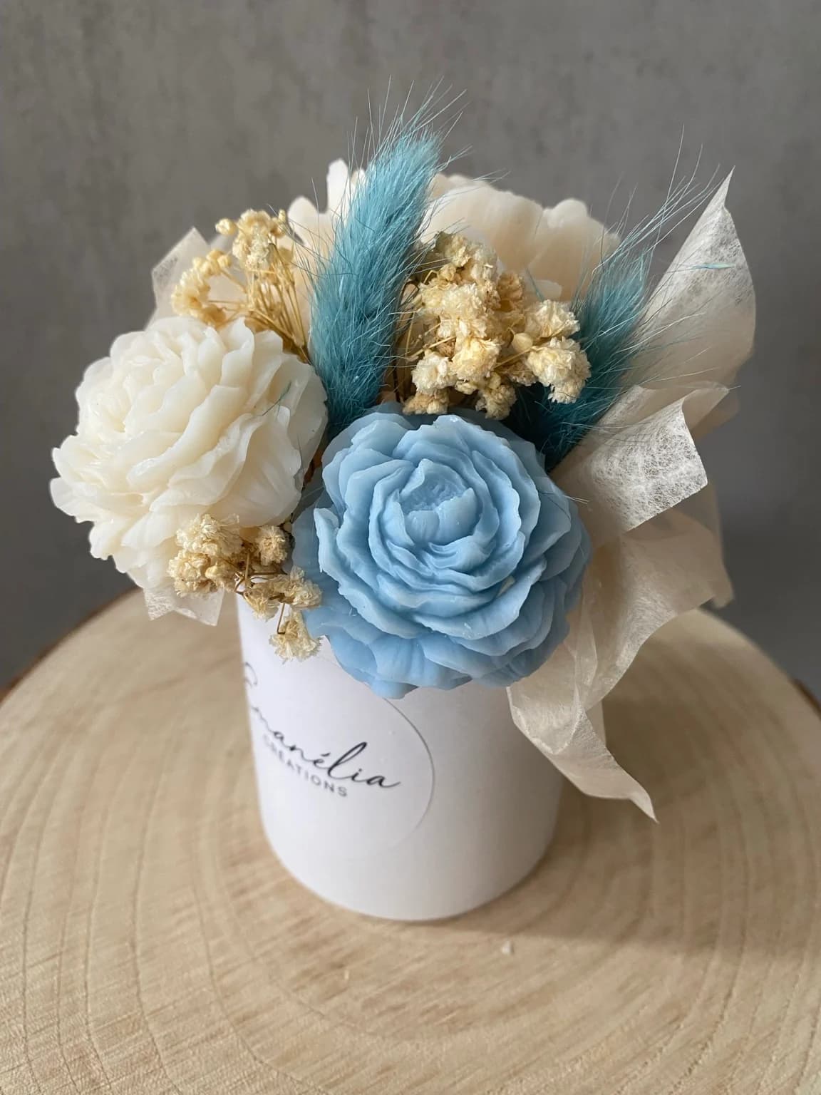 Bouquet parfumé Céleste - Pivoine