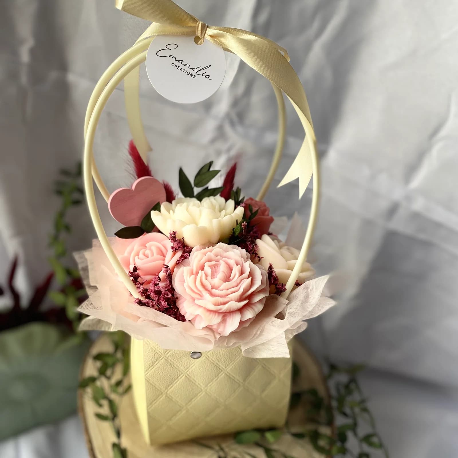 Bouquer parfumé Soléa - parfum Mimosa